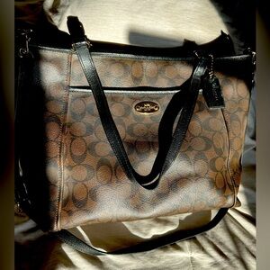 Coach large crossbody bag